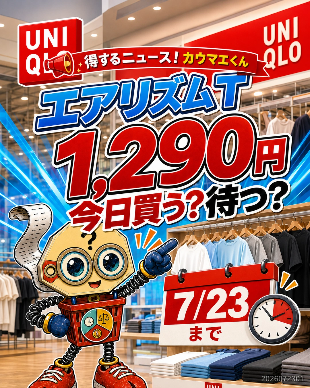 ユニクロのエアリズムTは今日買うべきかを解説