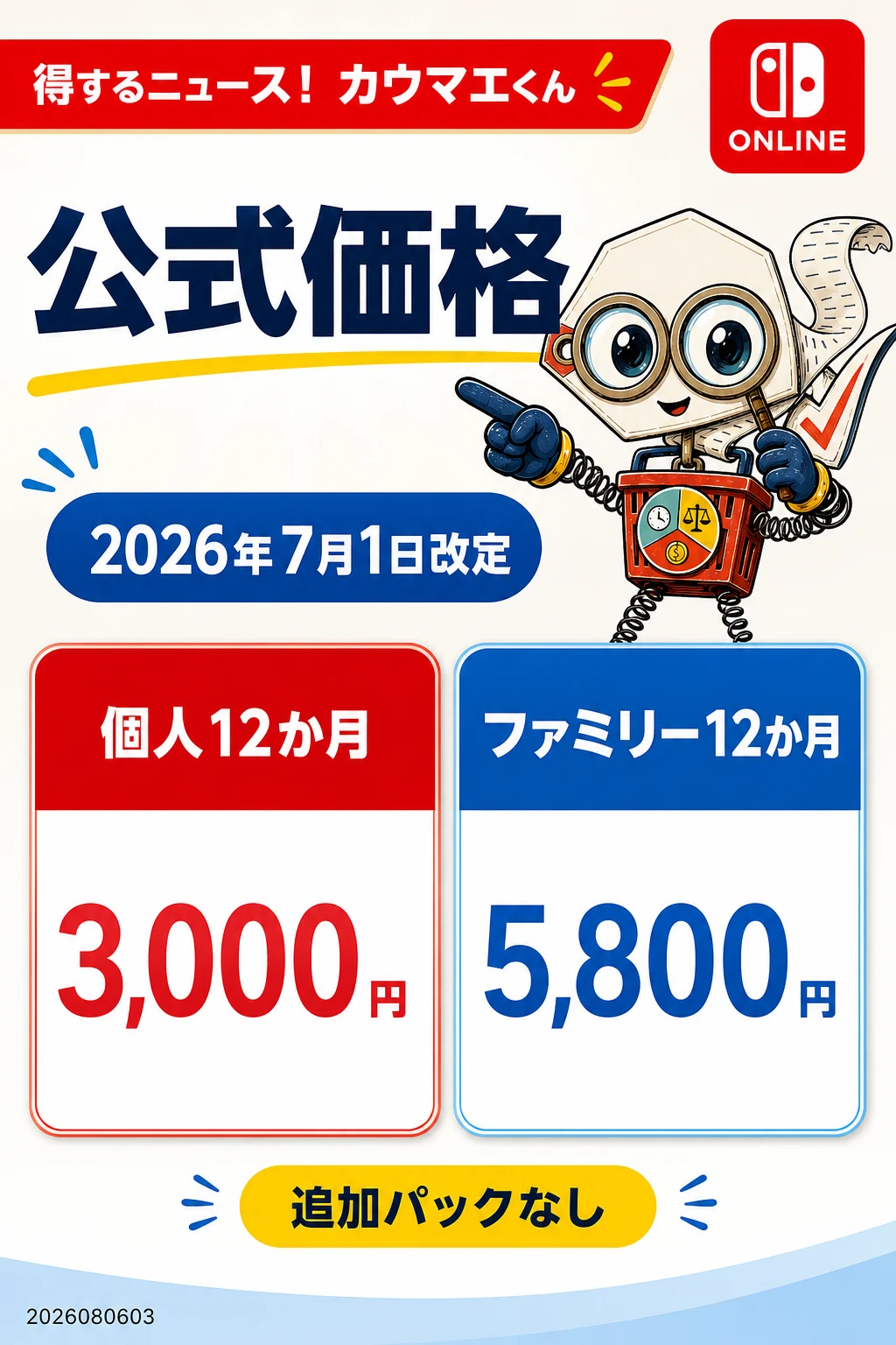 Nintendo Switch Onlineの個人12か月3